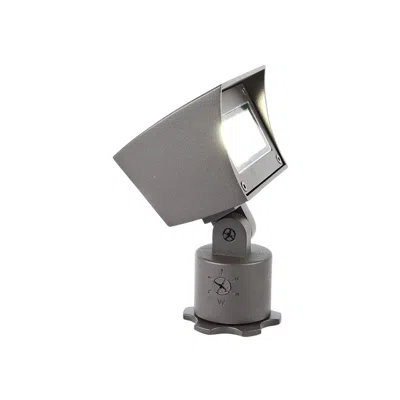 Wac Landscape 6 1/4"h Bronzed Brass 2700k Led Flood Light