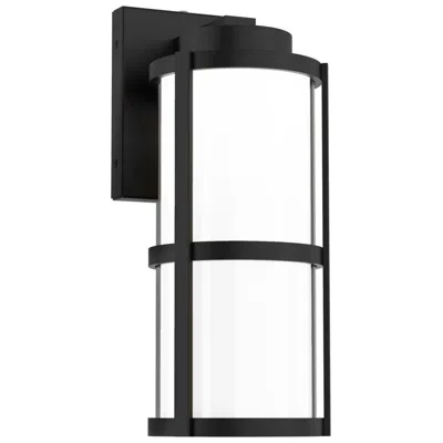 Wac Lantern 14"h X 7.13"w 1-light Outdoor Wall Light In Black