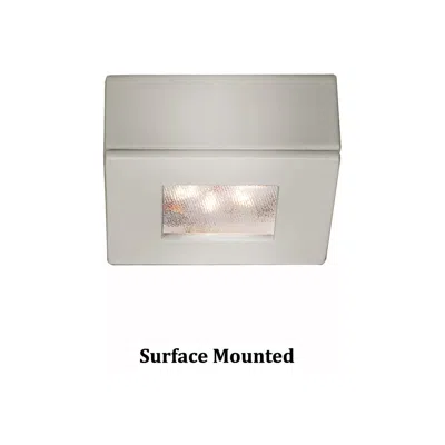 Wac Ledme 2.25" Wide Square Nickel 3000k Led Button Light