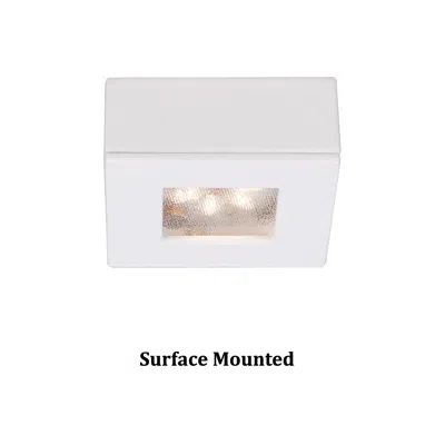 Wac Ledme 2.25" Wide Square White 3000k Led Button Light