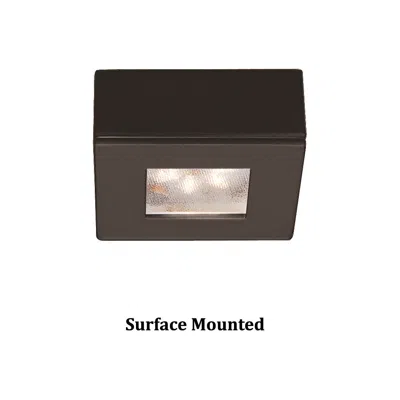 Wac Ledme 2.25"w Square Dark Bronze 3000k Led Button Light