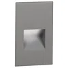 Wac Ledme 3" Wide Graphite Vertical Led Deck/step Light