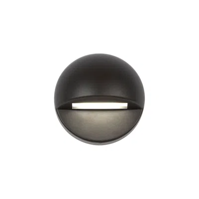 Wac Ledme 3"w Bronzed Brass 2700k Led Deck And Patio Light