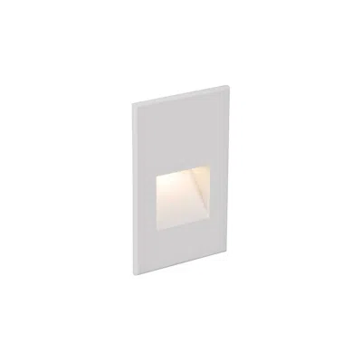 Wac Ledme 3"w White Vertical 3000k Led Step And Wall Light