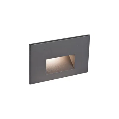 Wac Ledme 5"w Bronzed Brass Horizontal 3000k Led Step Light