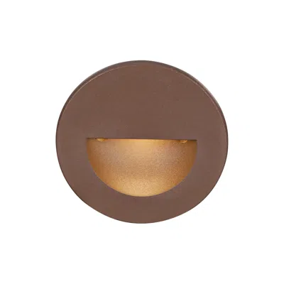 Wac Ledme® Bronze Round Step Light