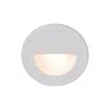 Wac Ledme® White Round Step Light