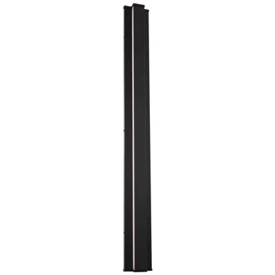 Wac Lighting Revels 48" High Black Linear Outdoor Wall Light