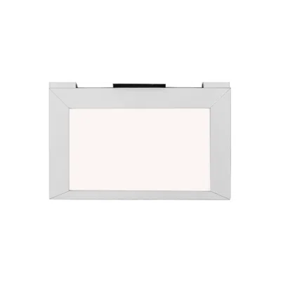 Wac Line 2.0, 6 1/2" Wide White Led Edge Lit Task Light