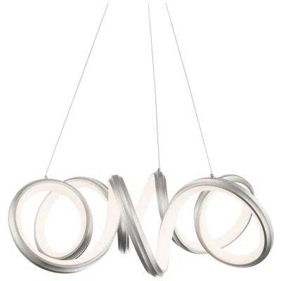 Wac Mamba 26" Wide Brushed Nickel Led Pendant Light