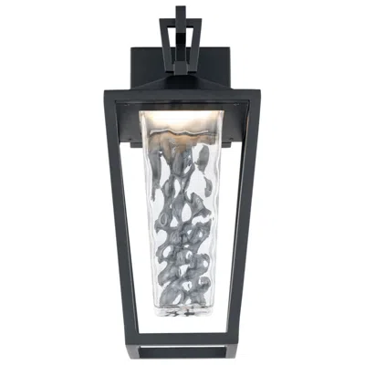 Wac Manchester 16.25"h X 7"w 1-light Outdoor Wall Light In Black