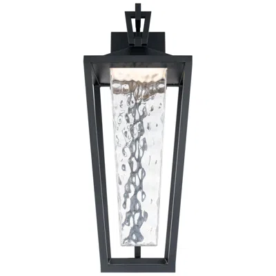 Wac Manchester 33.88"h X 13"w 1-light Outdoor Wall Light In Black