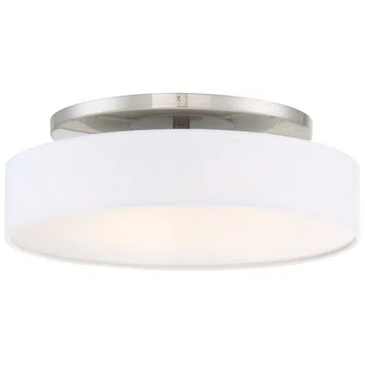 Wac Manhattan 20" Wide Brushed Nickel Led Ceiling Light