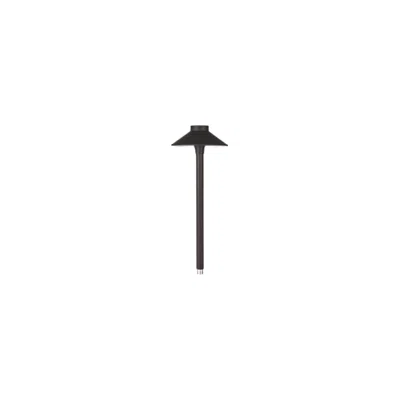 Wac Mini Tiki 15" High Black Led Landscape Path Light