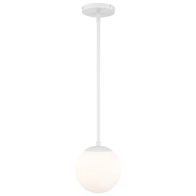 Wac Niveous 7.69"h X 7"w 1-light Pendant In White