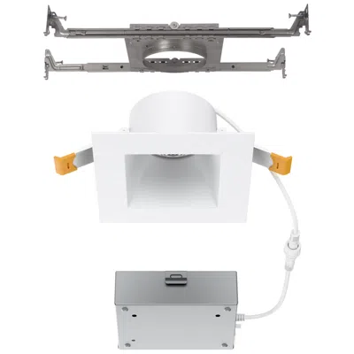 Wac Pop-in 2.5"h X 14.5"w 1-light 4" Led Kit In White