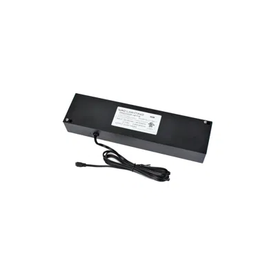 Wac Power 12.63"w Black 96 Watt Remote Class 2 Transformer