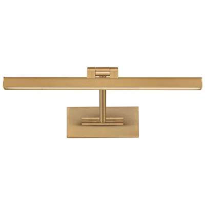Wac Reed 3"h X 16.5"w 1-light Picture Light In Aged Brass