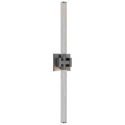 Wac Ripple 4.75"h X 32"w 1-light Bath Vanity & Wall Light In Brushed Nickel