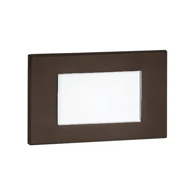 Wac Saavy 5" Wide Bronze Metal Rectangular Led Step Light