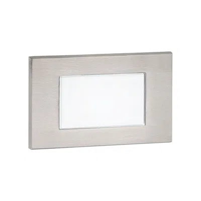 Wac Saavy 5" Wide Stainless Steel Rectangular Led Step Light