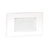 Wac Saavy 5" Wide White Metal Rectangular Led Step Light