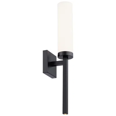 Wac Saltaire 22"h X 3"w 1-light Wall Sconce In Black
