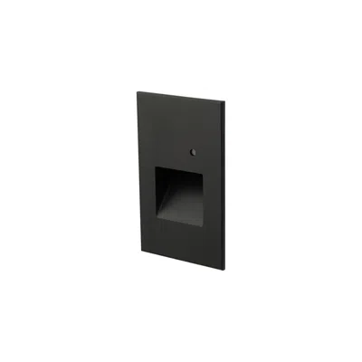 Wac Savi 3" Wide Black Led Step Light With Photocell