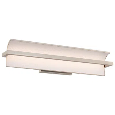 Wac Shard 4.88"h X 24.25"w 1-light Bath Vanity & Wall Light In Brushed Nickel
