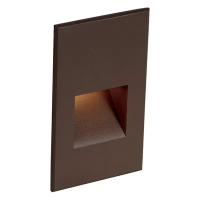 Wac Siggon 3" Wide Bronze Vertical Led Landscape Step Light