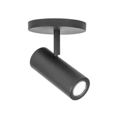 Wac Silo X10 5" Black 3000k Led Adjustable Ceiling Spot Light