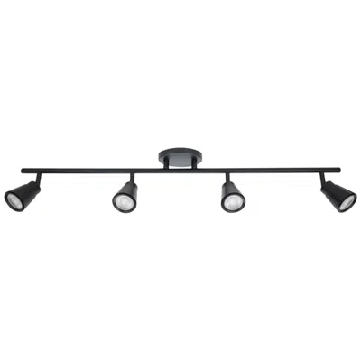 Wac Solo 4-light Black Led Track Fixture