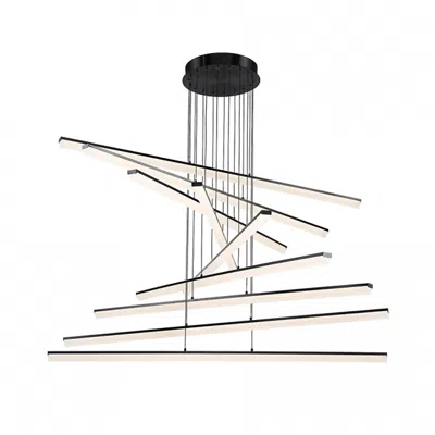 Wac Stack Led Pendant In Black