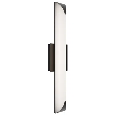Wac Straitaway 2.75"h X 24"w 1-light Bath Vanity & Wall Light In Black