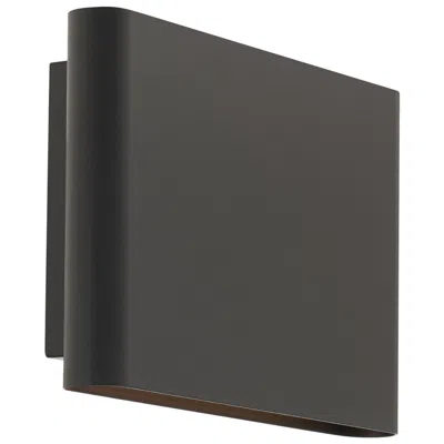 Wac Tablet 5.5"h X 8.5"w 2-light Outdoor Wall Light In Bronze
