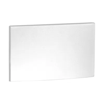 Wac Tach 5" Wide White Metal Rectangular Led Step Light