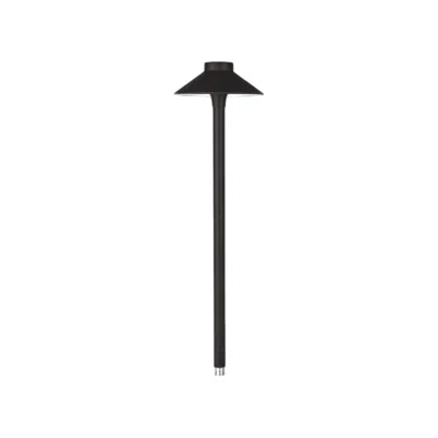 Wac Tiki 22 1/4" High Black Led Landscape Path Light