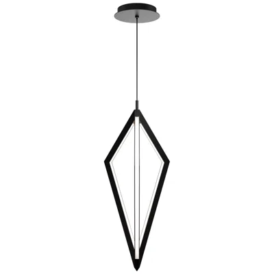Wac Tribeca 19.88"h X 7.88"w 3-light Mini-pendant In Black