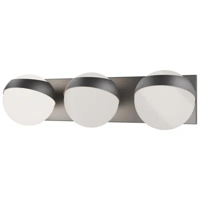 Wac Tripoli 4.38"h X 20"w 3-light Bath Vanity & Wall Light In Brushed Nickel