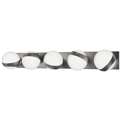 Wac Tripoli 4.5"h X 33"w 5-light Bath Vanity & Wall Light In Brushed Nickel