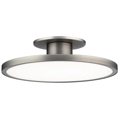 Wac Twist-n-lite 2.88"h X 11"w 1-light Semi-flush Mount In Brushed Nickel