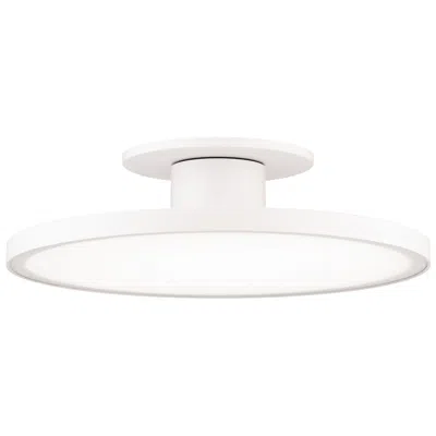 Wac Twist-n-lite 2.88"h X 11"w 1-light Semi-flush Mount In White