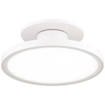 Wac Twist-n-lite 2.88"h X 8"w 1-light Semi-flush Mount In White