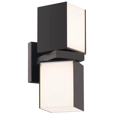 Wac Vaiation 12.5"h X 4.38"w 6-light Outdoor Wall Light In Black