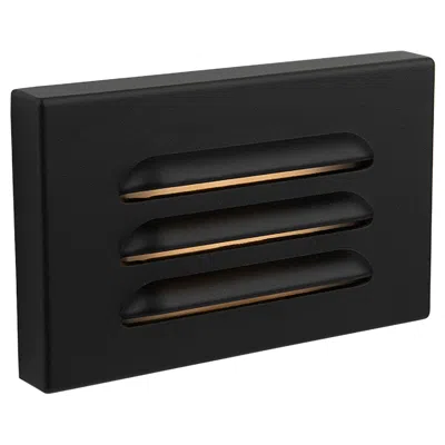 Wac Vici 5" Wide Black Surface Mounted Led Step Light