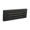 Wac Vici 9" Wide Black Surface Mounted Led Step Light