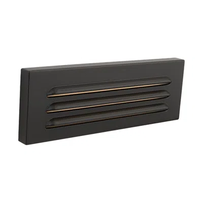 Wac Vici 9" Wide Bronze Brass Surface Mounted Led Step Light
