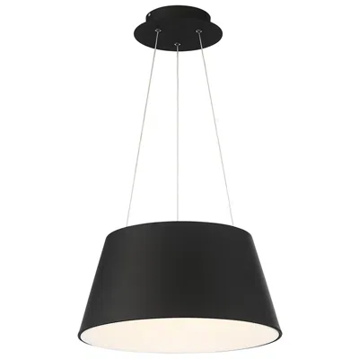 Wac Vida 24" Wide Black Led Pendant Light