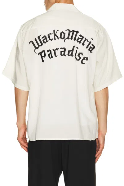 Wacko Maria 50's Shirt Shortsleeve Type 2 In White