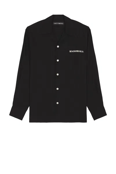 Wacko Maria 50's Shirt Type-2 In Black